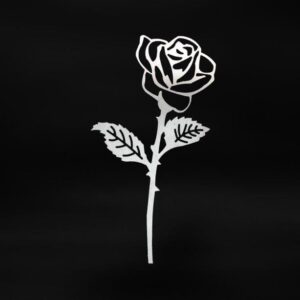 Rose aus Stahl